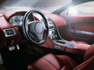 Vantage Roadster red leather interior / Aston Martin