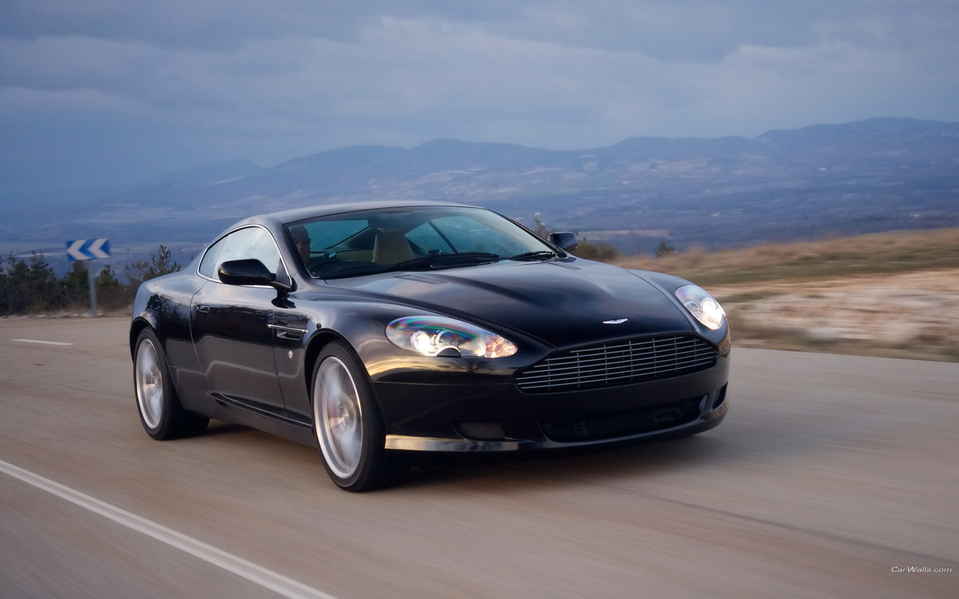 Download High quality DB9 front Aston Martin wallpaper / 1920x1200