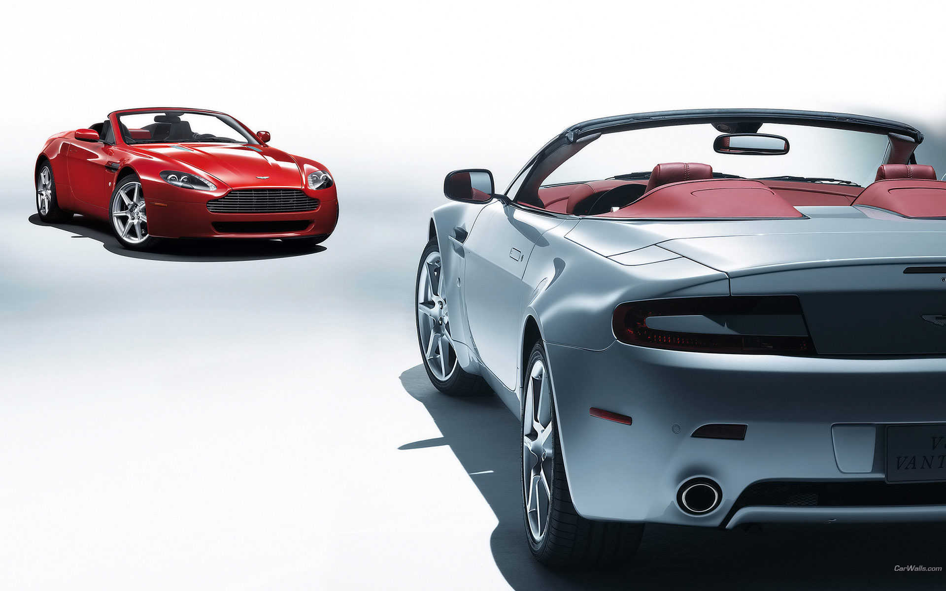 Download full size Vantage Roadster two Aston Martin wallpaper / 1920x1200