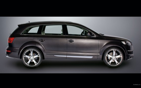 Free Send to Mobile Phone Q7 side Audi wallpaper num.313