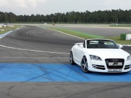 TT ABT white coupe cabriolet stoping / Audi