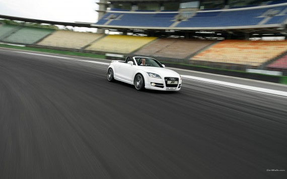 Free Send to Mobile Phone TT ABT white coupe cabriolet speed race Audi wallpaper num.212