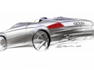 Download TT clubsport design, draft, outline drawing / Audi