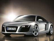 R8 silver front / Audi