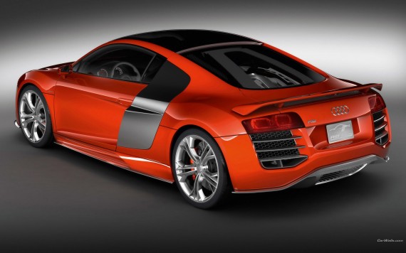 Free Send to Mobile Phone R8 TDI LM red angle Audi wallpaper num.299
