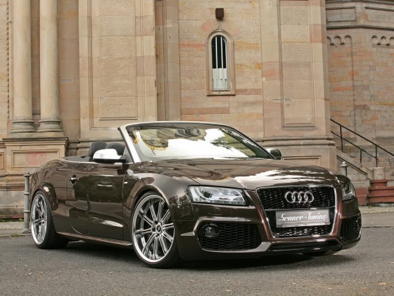 Free Send to Mobile Phone Senner Tuning cabriolet front Audi wallpaper num.95