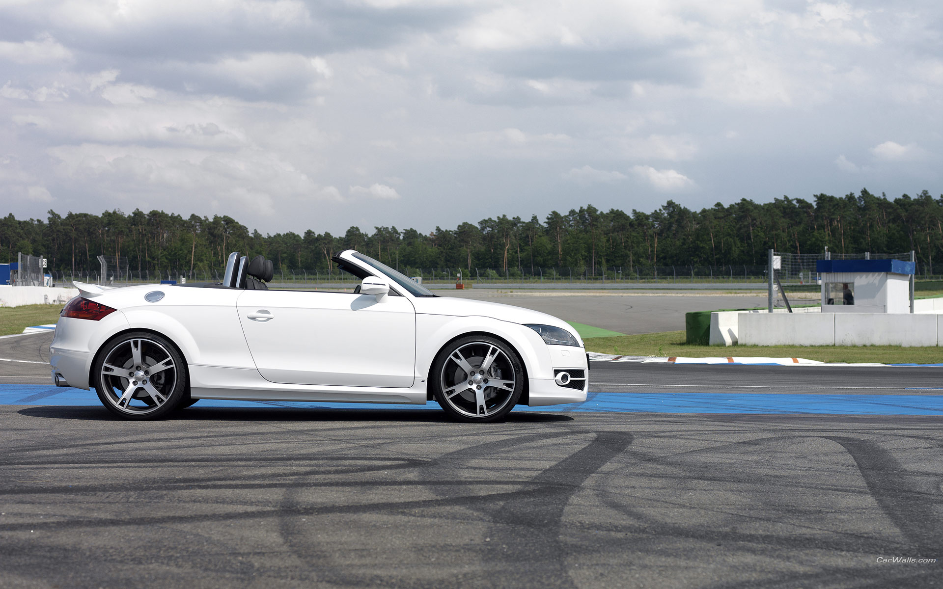 Download High quality TT ABT white coupe cabriolet ready Audi wallpaper / 1920x1200