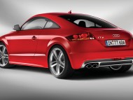 TT S red coupe side / Audi