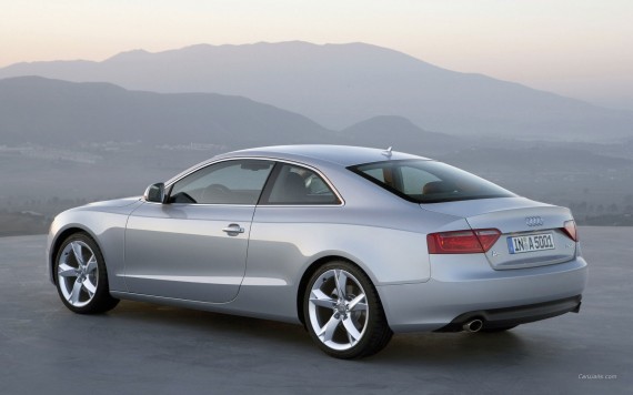 Free Send to Mobile Phone A5 OK 2007 side Audi wallpaper num.183