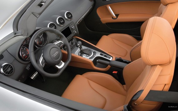 Free Send to Mobile Phone TT roadster passenger compartment Audi wallpaper num.121