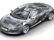 R8 technical chart / Audi
