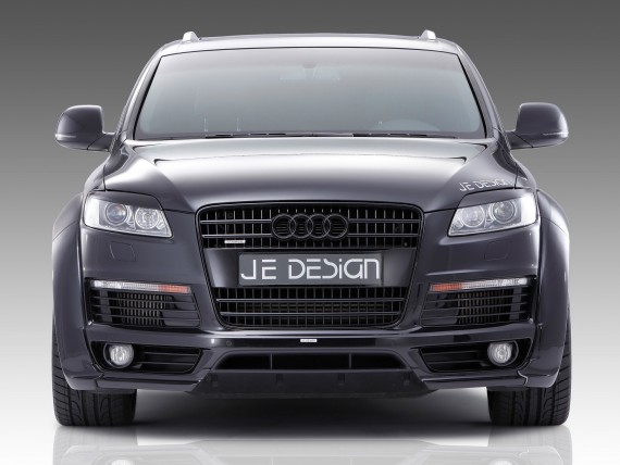 Free Send to Mobile Phone Je design black jeep front Quattro Audi wallpaper num.91