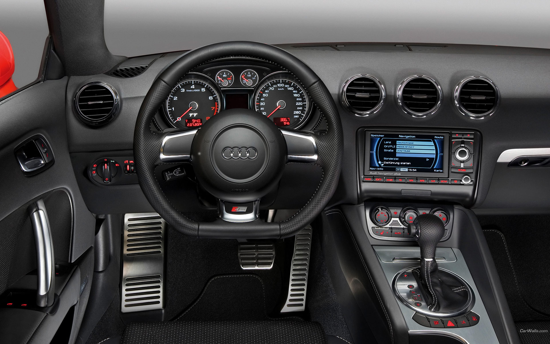 Download HQ TT dashboard Audi wallpaper / 1920x1200