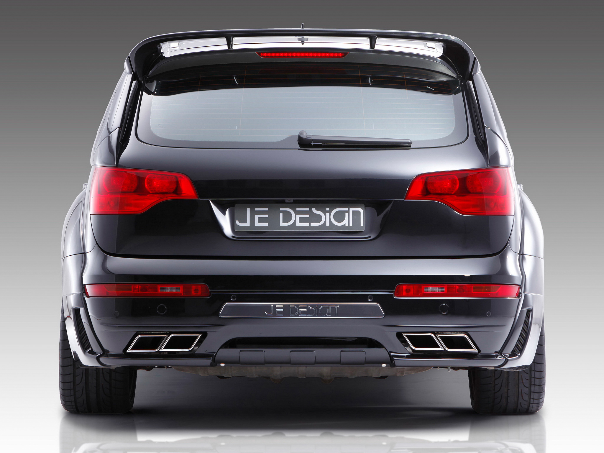 Download High quality Je design black jeep back Quattro Audi wallpaper / 2048x1536