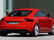 TT red coupe back / Audi