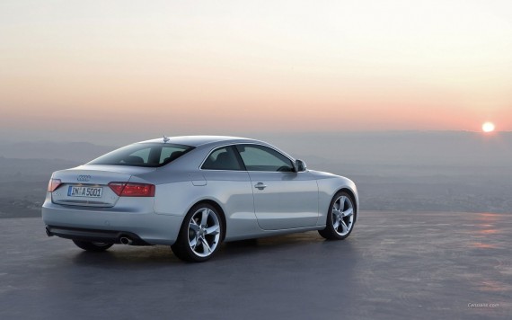 Free Send to Mobile Phone A5 OK 2007 side Audi wallpaper num.182