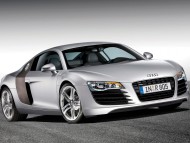R8 silver front / Audi