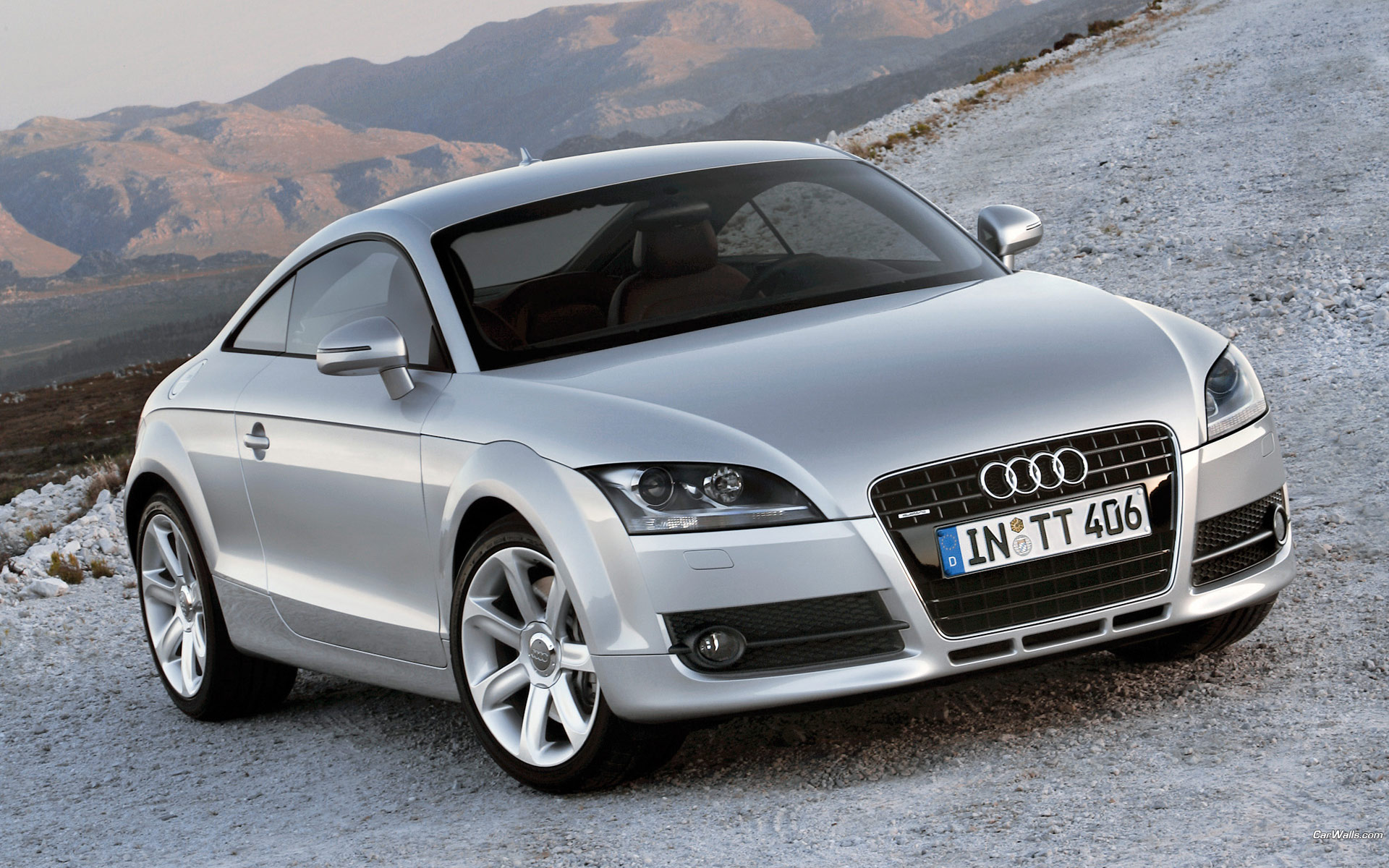 Download full size TT front Audi wallpaper / 1920x1200