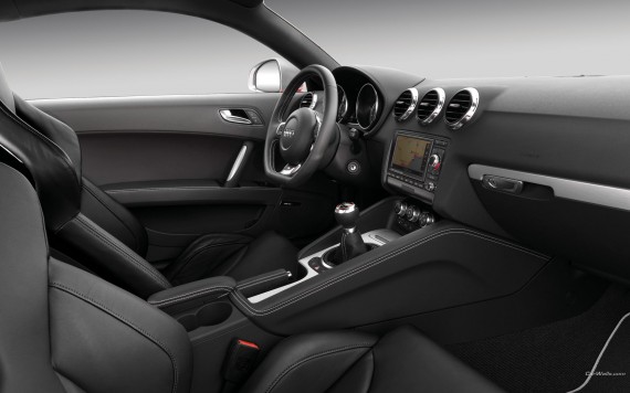 Free Send to Mobile Phone TT S red coupe dashboard Audi wallpaper num.230