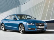 A5 OK 2007 blue front / Audi