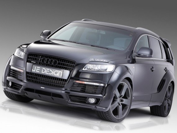 Free Send to Mobile Phone Je design black jeep front Quattro Audi wallpaper num.92