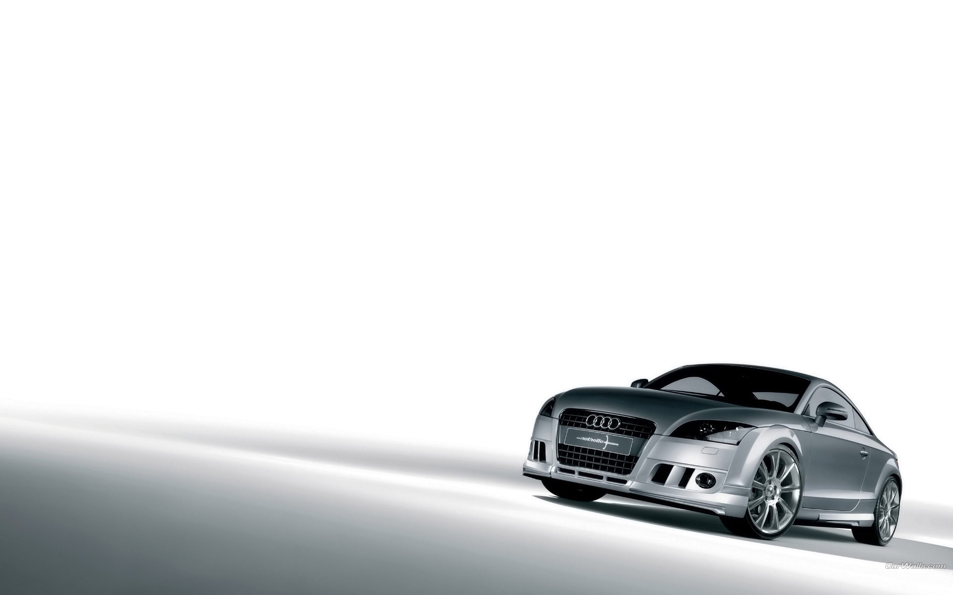 Download full size TT nothelle silver coupe Audi wallpaper / 1920x1200