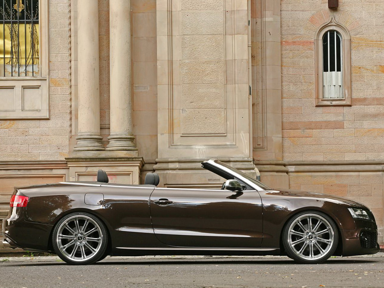 Download full size Senner Tuning cabriolet side Audi wallpaper / 1280x960