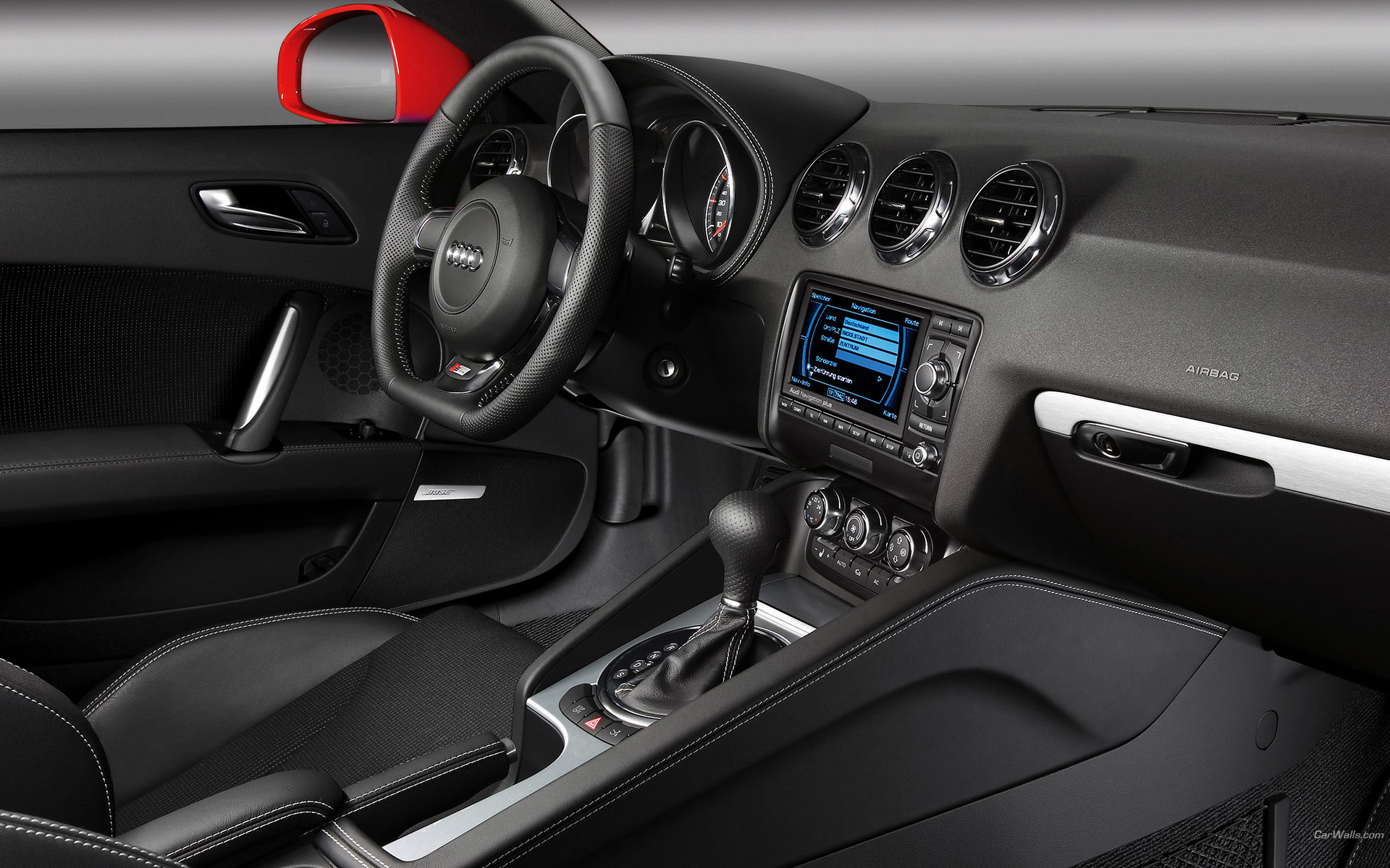 Download High quality TT dashboard Audi wallpaper / 1920x1200