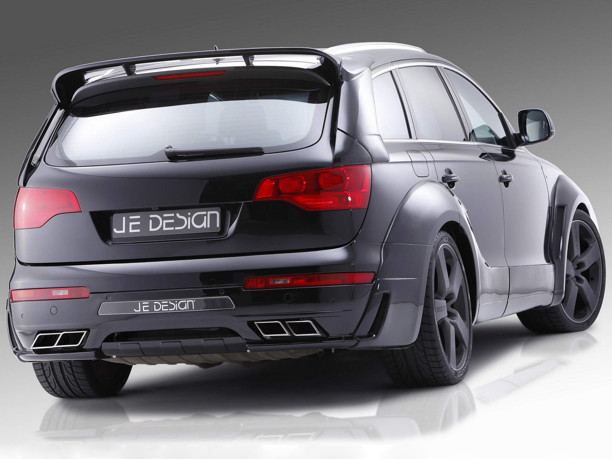 Download full size Je design black jeep back Quattro Audi wallpaper / 2048x1536