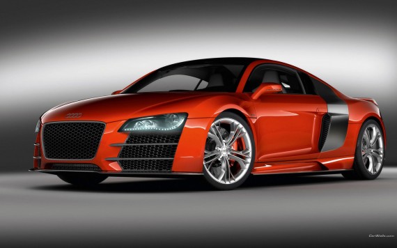 Free Send to Mobile Phone R8 TDI LM front Audi wallpaper num.302