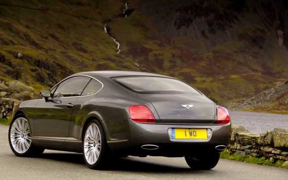 Free Send to Mobile Phone Continental GT Bentley wallpaper num.58