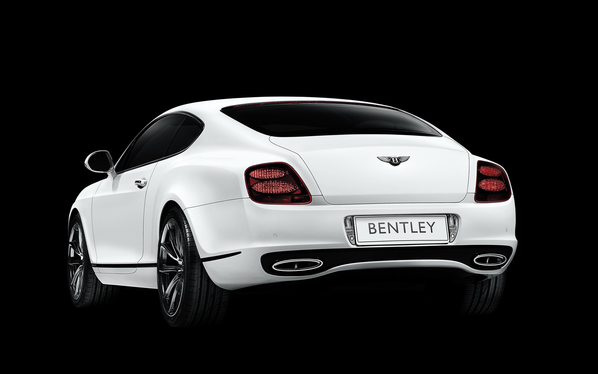 Download full size white back Bentley wallpaper / 1920x1200