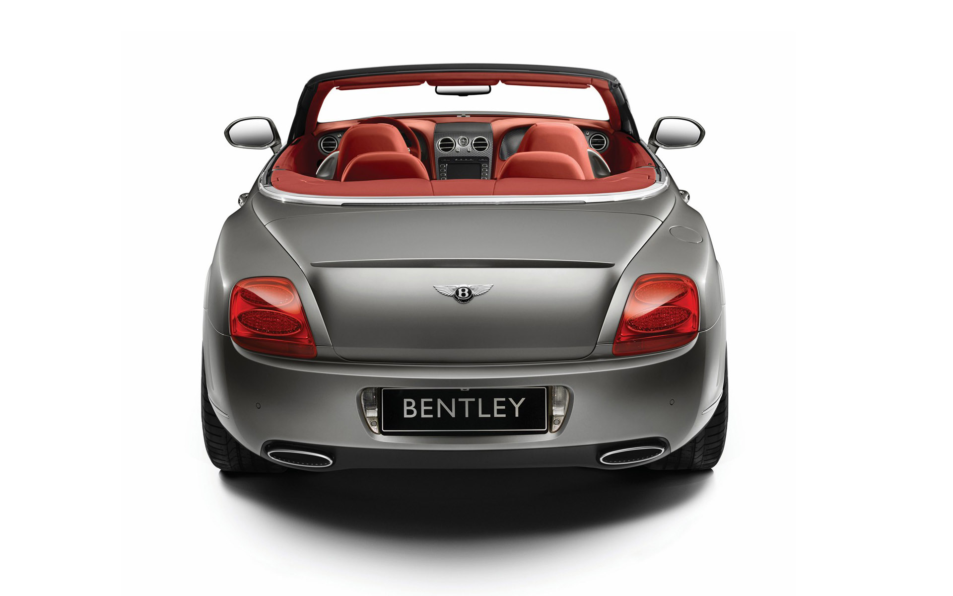 Download full size cabriolet back Bentley wallpaper / 1920x1200