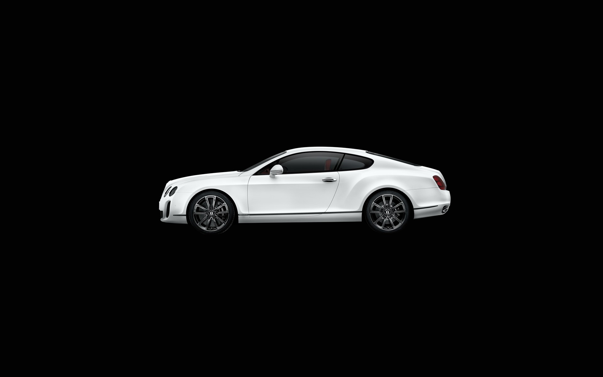 Download High quality white side Bentley wallpaper / 1920x1200