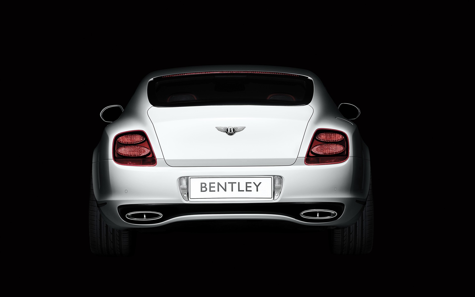Download full size white back Bentley wallpaper / 1920x1200