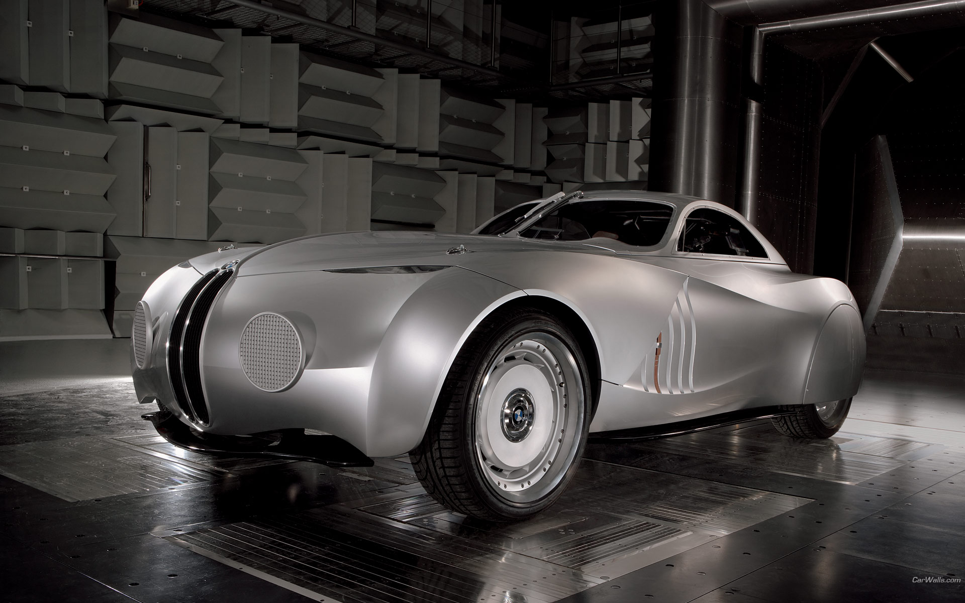 Download HQ Mille Miglia futuristic retro style prototype front Bmw wallpaper / 1920x1200