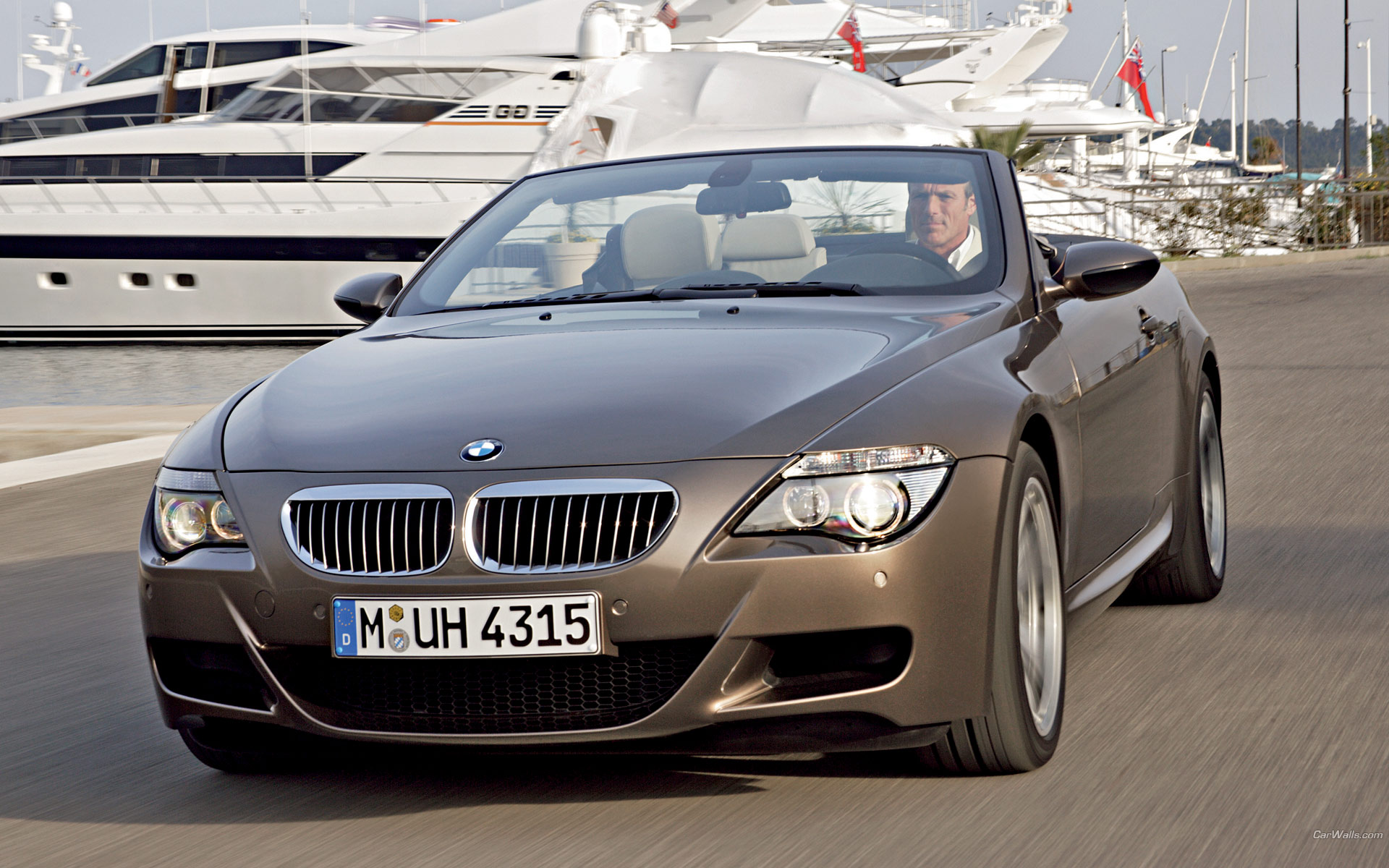 Download full size M6 cabrio front Bmw wallpaper / 1920x1200