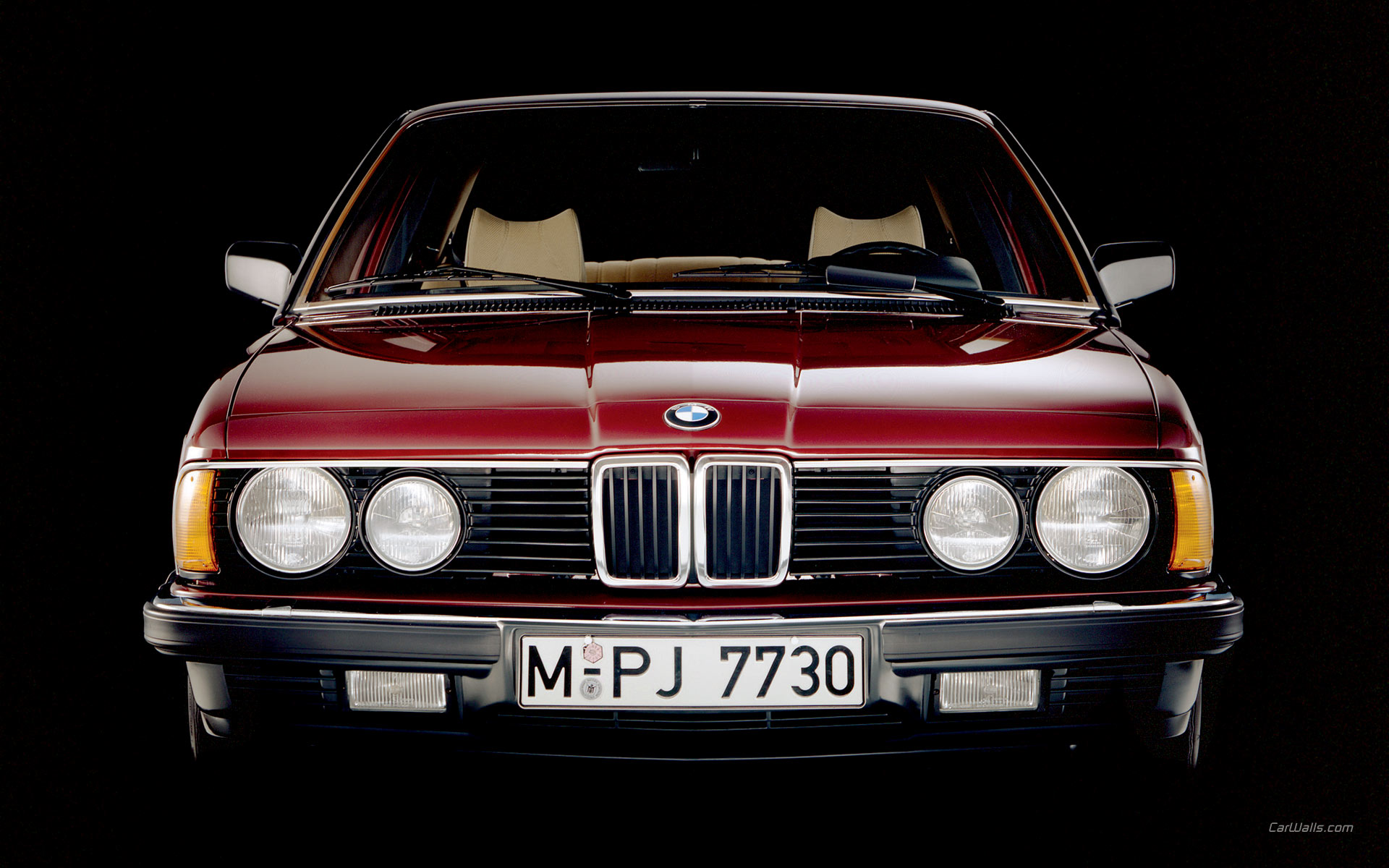 Download HQ 7 seriesss 19xx retro front Bmw wallpaper / 1920x1200