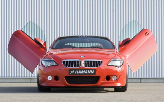 Free Send to Mobile Phone M6 hamann red open doors Bmw wallpaper num.488