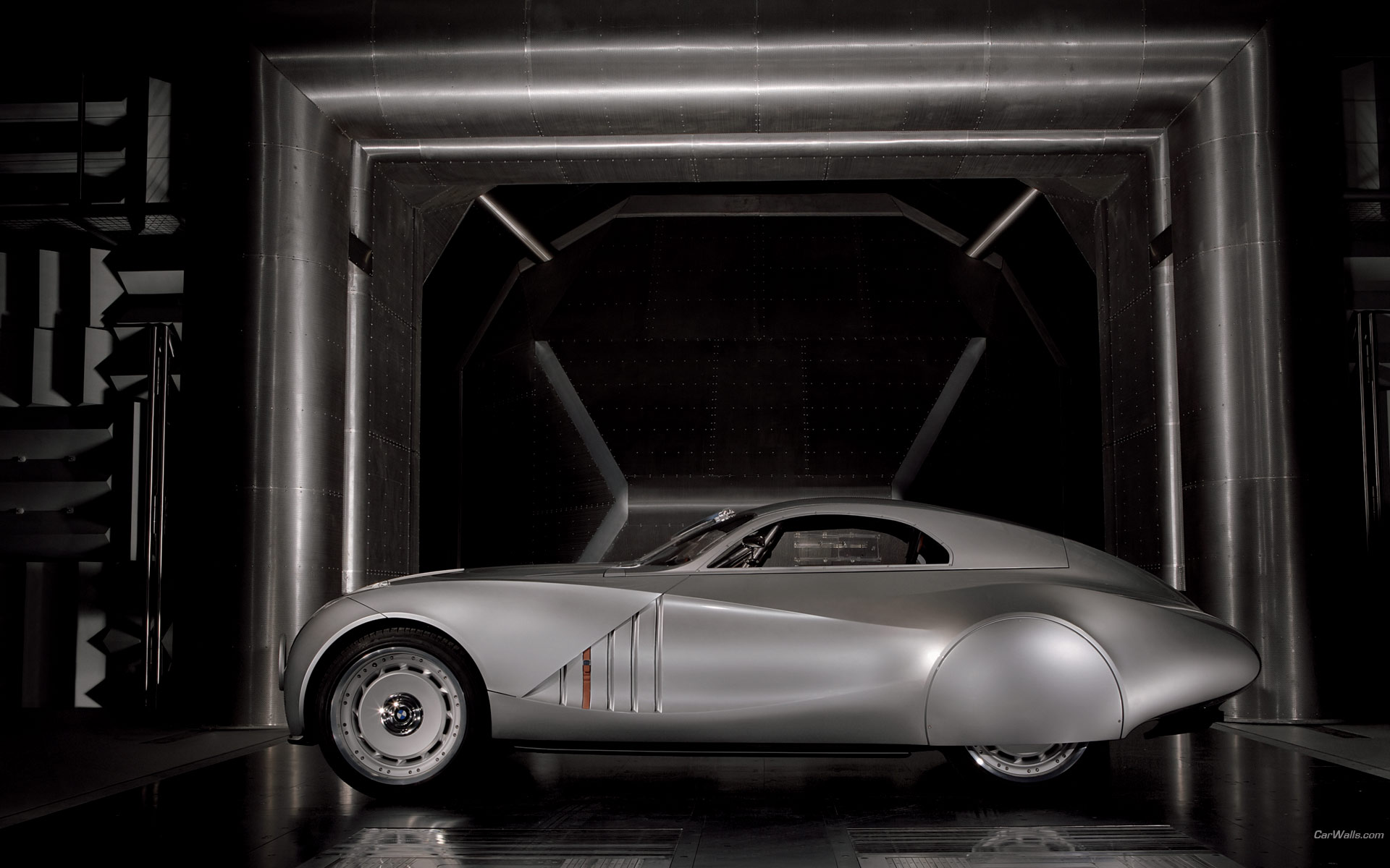 Download HQ Mille Miglia futuristic retro style prototype side Bmw wallpaper / 1920x1200