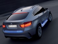 Download X6 Concept ActiveHybrid silver angle / Bmw