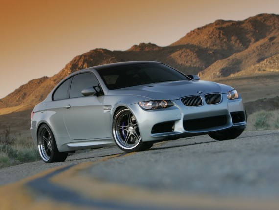 Free Send to Mobile Phone silver car Bmw wallpaper num.228