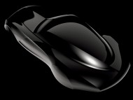 Download Mille Miglia futuristic black color / Bmw