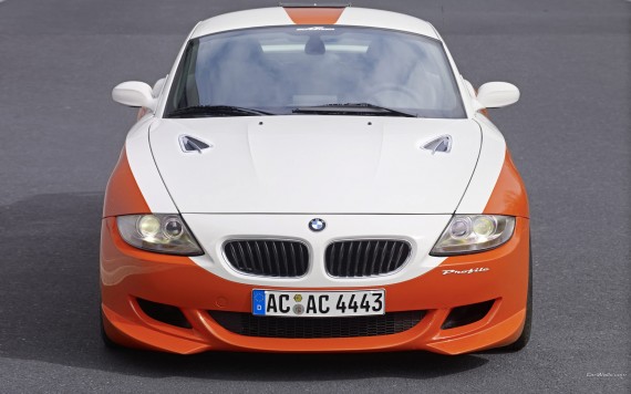 Free Send to Mobile Phone Z4 ACS Protile coupe orange front Bmw wallpaper num.266