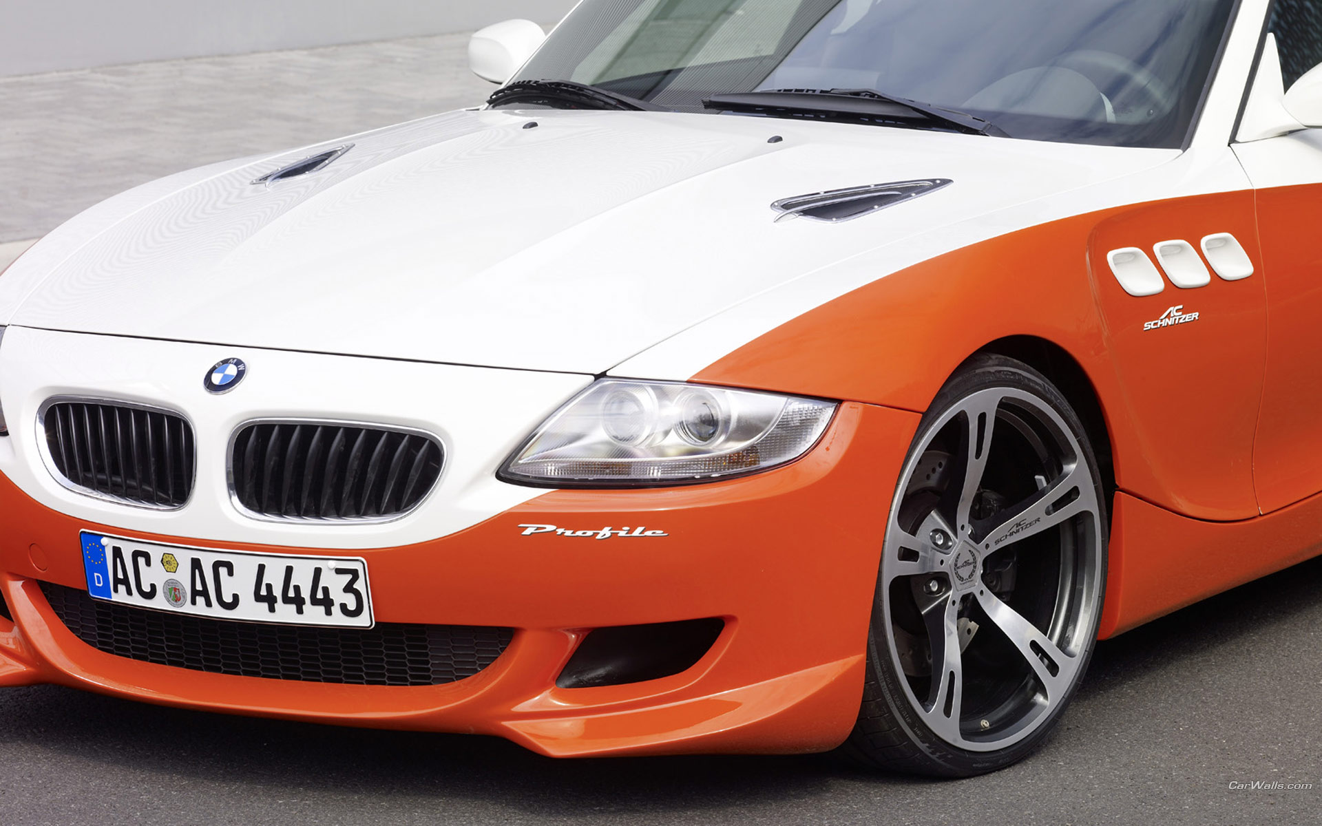 Download High quality Z4 ACS Protile coupe hood Bmw wallpaper / 1920x1200