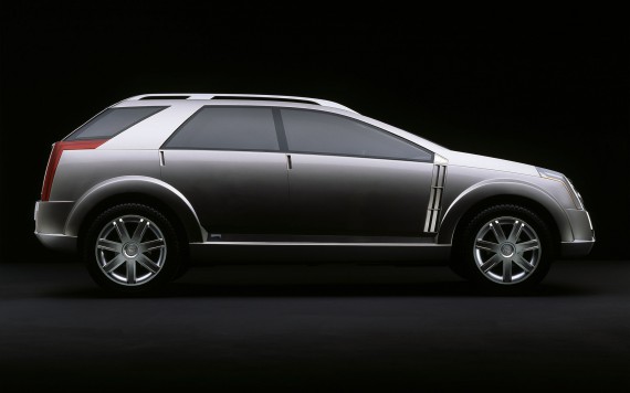 Free Send to Mobile Phone side silver car Cadillac wallpaper num.14