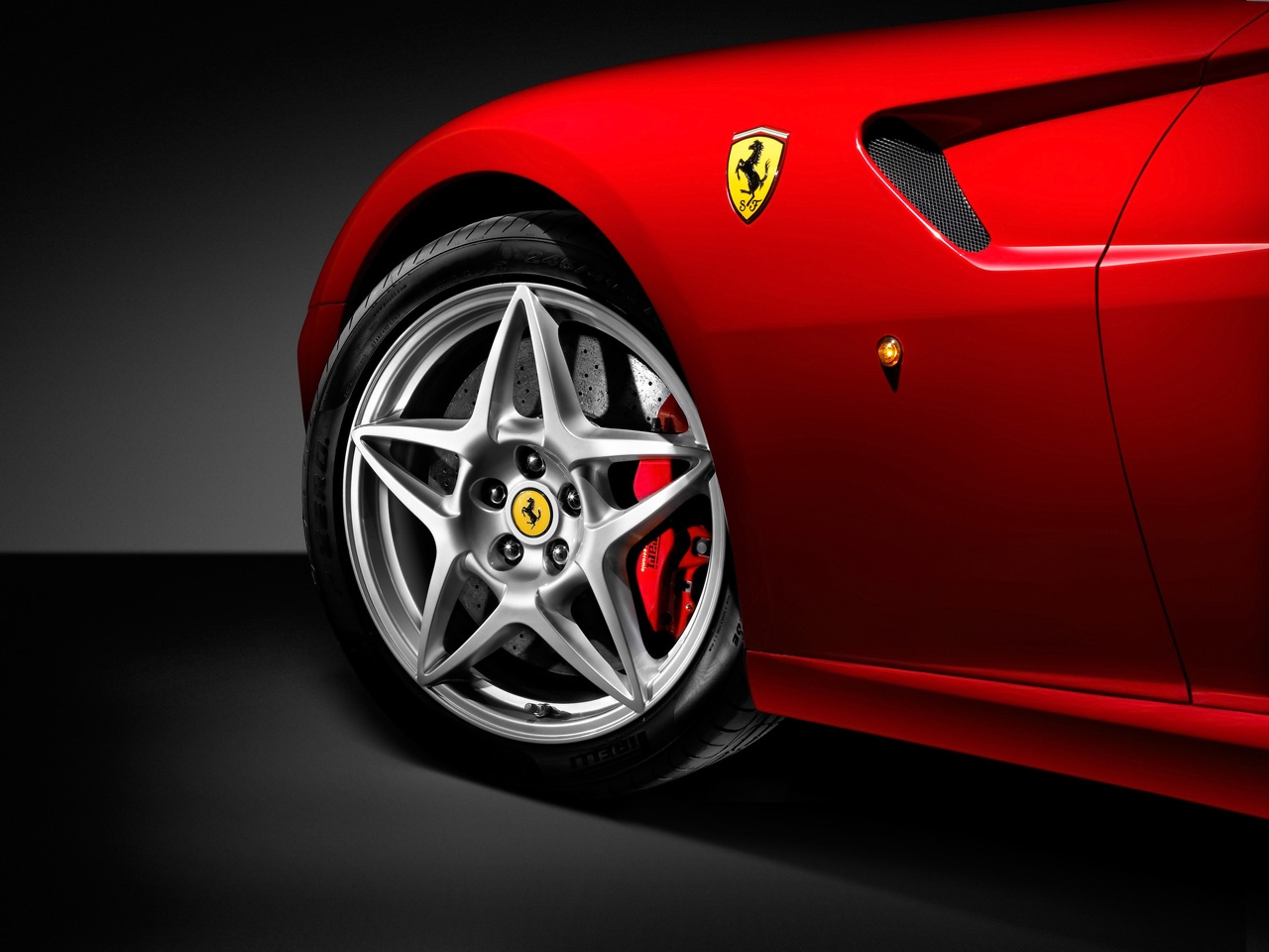 Download full size 599 GTB Detail Front Wheel Ferrari wallpaper / 1280x960