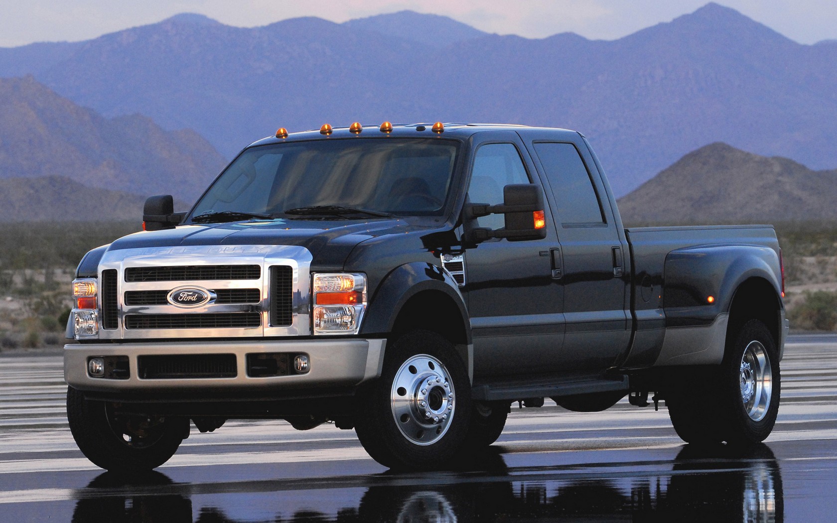 Download High quality ford f-450-super-duty-lariat-2008 Ford wallpaper / 1680x1050