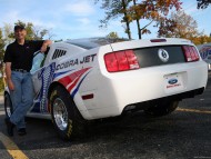 Download White sport Mustang / Ford