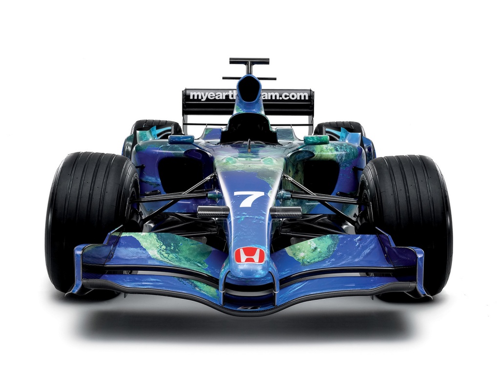 Download Racing F1 RA107 2007 Honda wallpaper / 1024x768